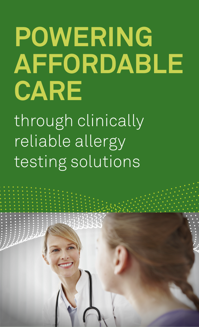 Powering affordable care through clinically reliable allergy testing solutions