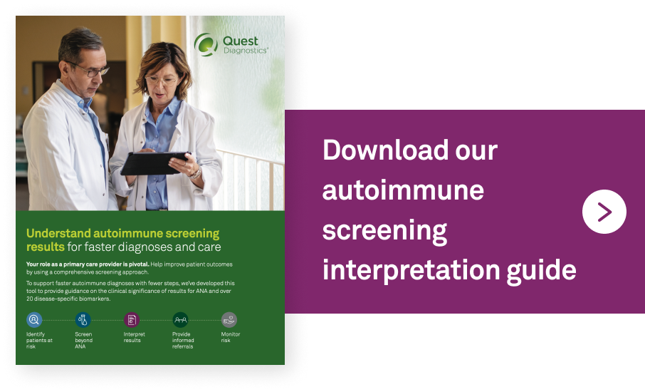 Download our autoimmune screening interpretation guide