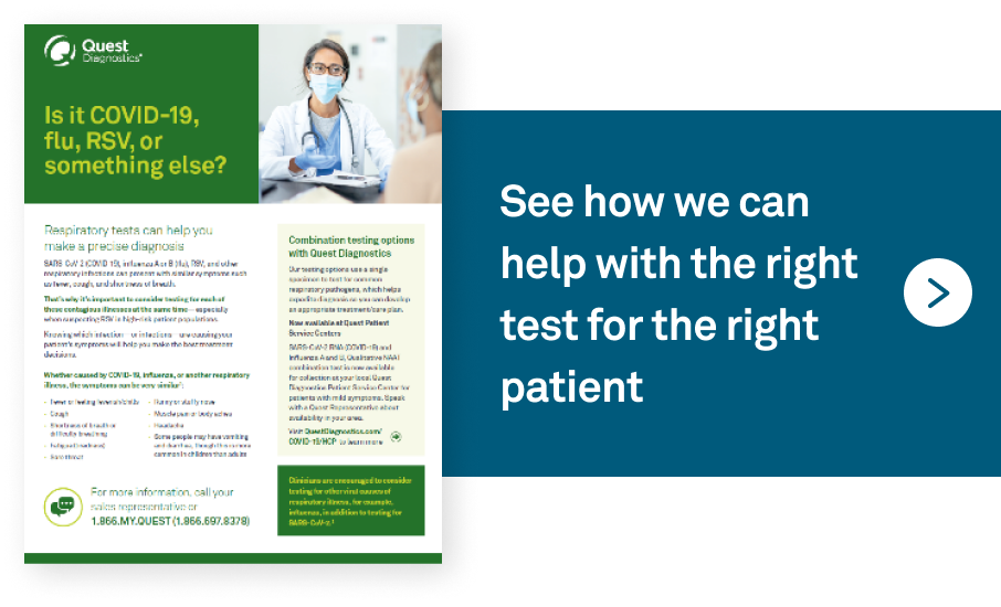 See how we can help with the right test for the right patient