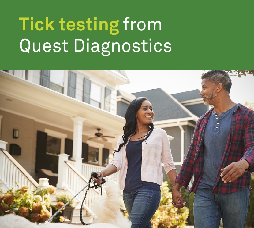 Tick testing from Quest Diagnostics